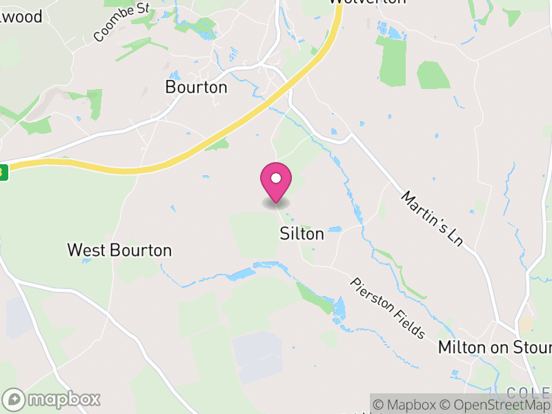 Map of Silton, Dorset