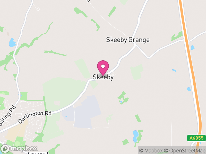 Map of Skeeby, North Yorkshire