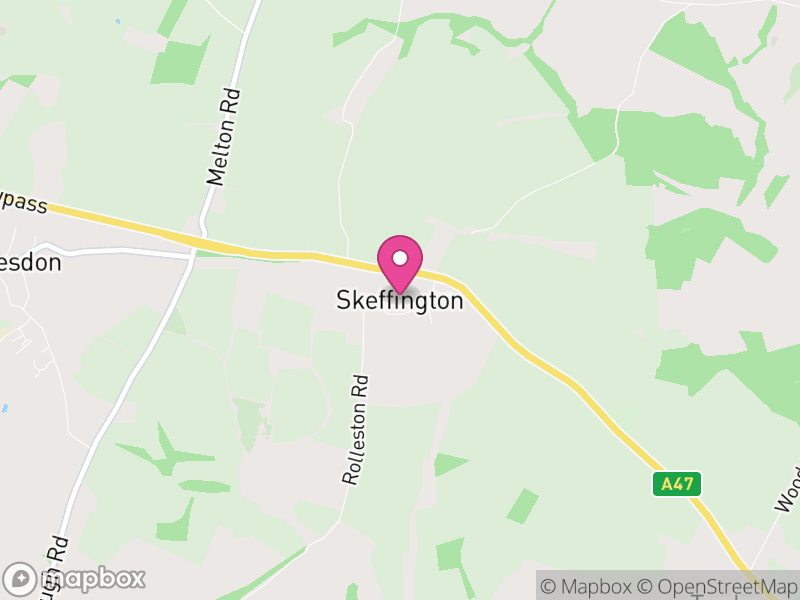 Map of Skeffington, Harborough