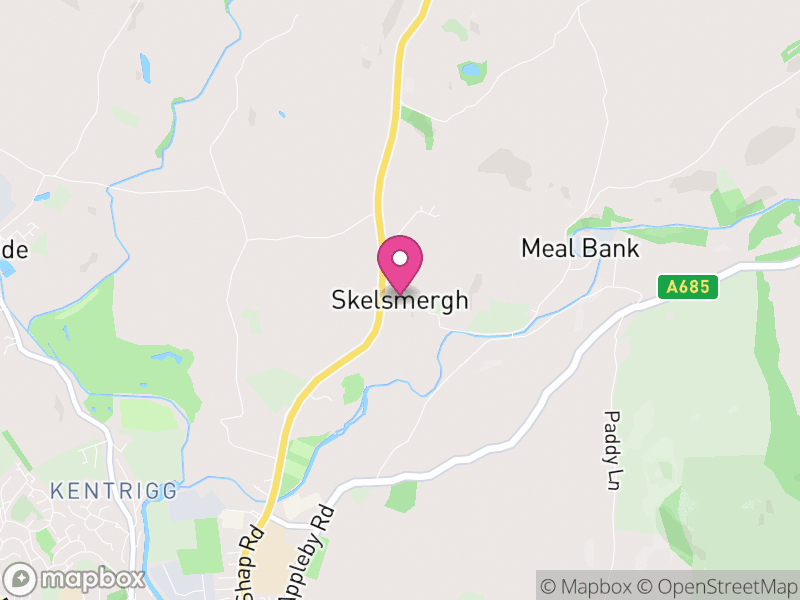 Map of Skelsmergh and Scalthwaiterigg, Westmorland and Furness