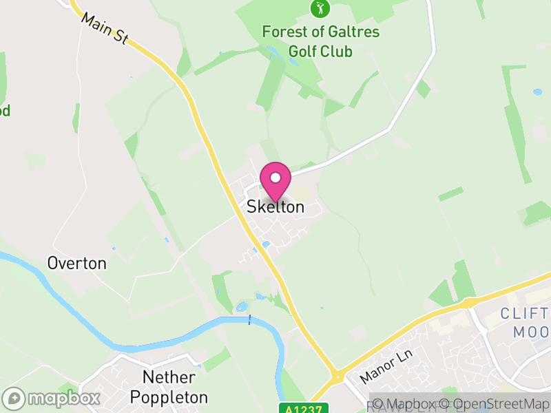 Map of Skelton, York