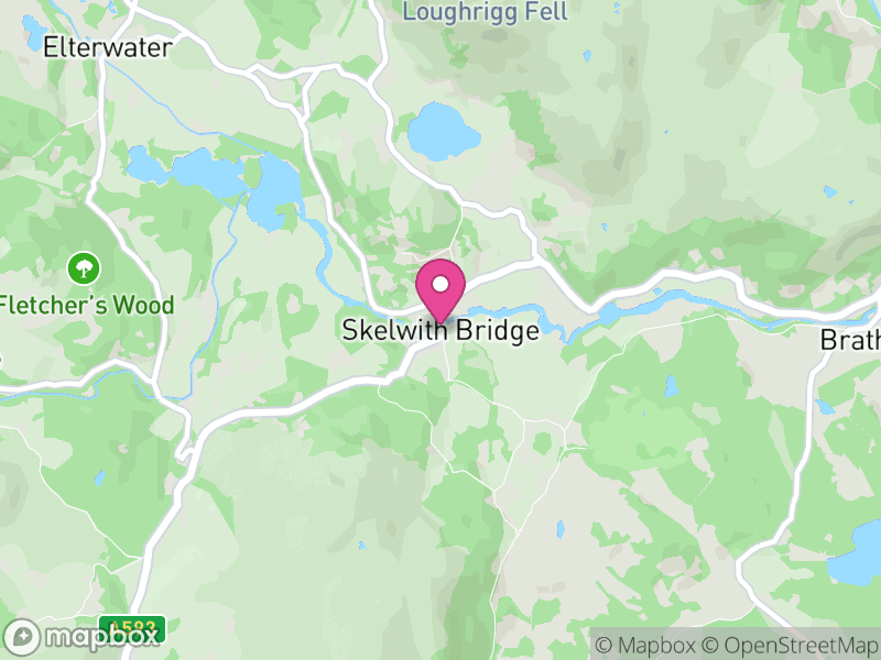 Map of Skelwith, Westmorland and Furness