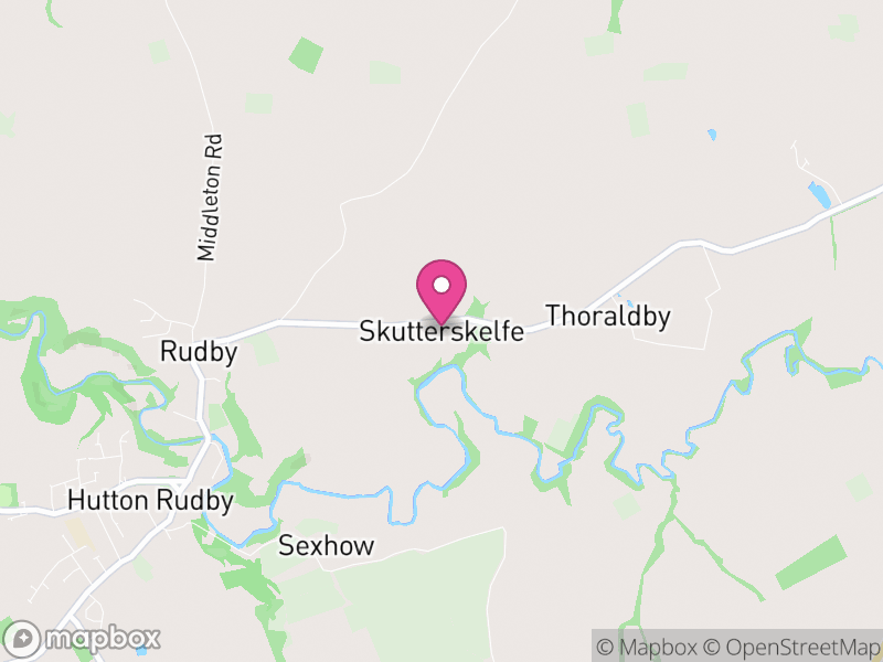 Map of Skutterskelfe, North Yorkshire