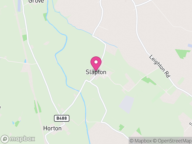 Map of Slapton, Buckinghamshire