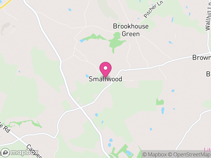 Map of Smallwood, Cheshire East