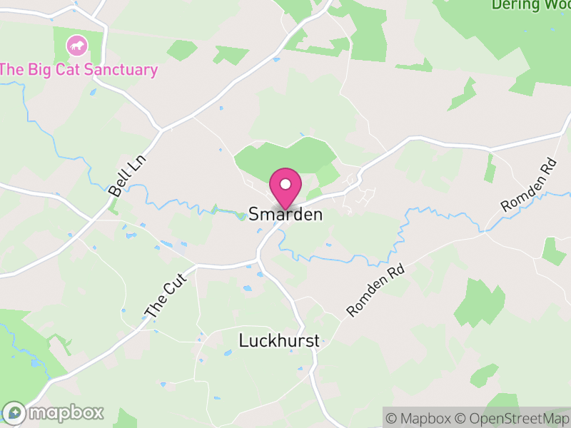 Map of Smarden, Ashford