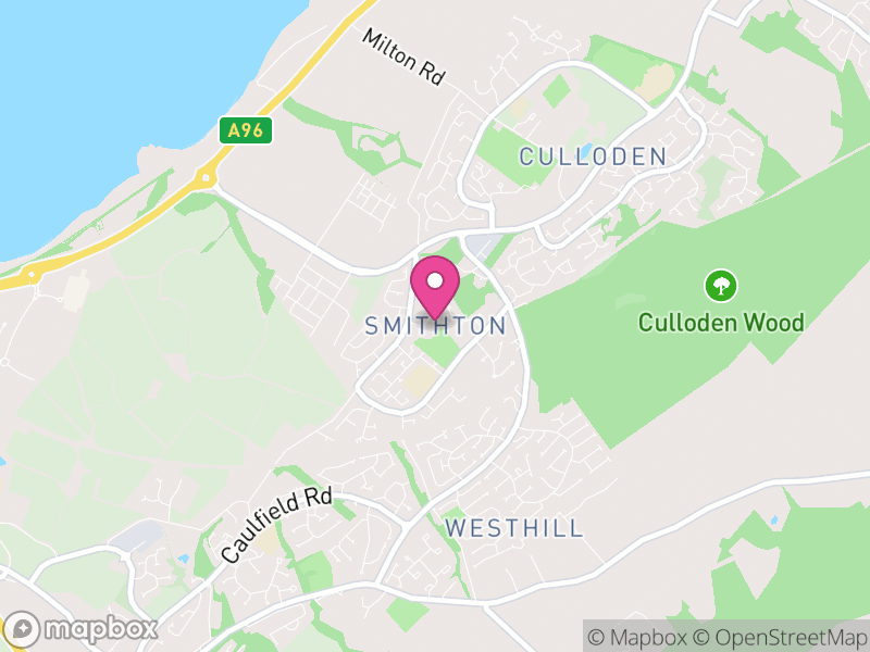 Map of Smithton, Highland