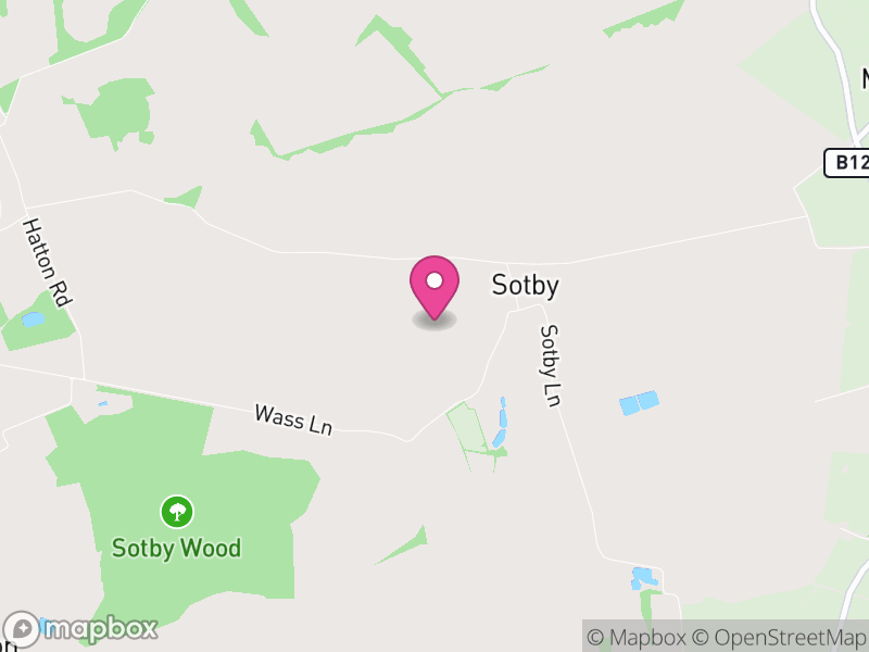 Map of Sotby, East Lindsey