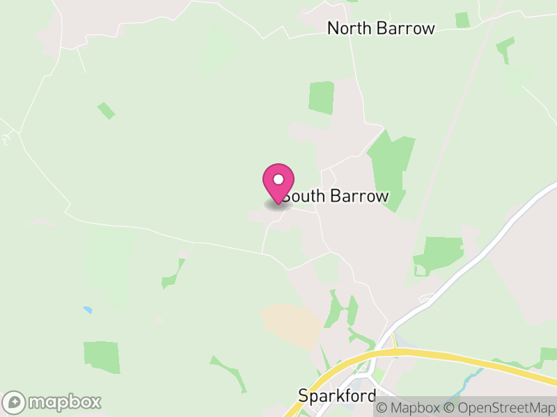 Map of South Barrow, Somerset