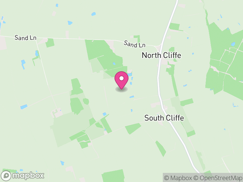 Map of South Cliffe, East Riding of Yorkshire