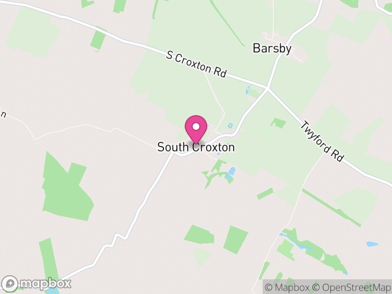 Map of South Croxton, Charnwood