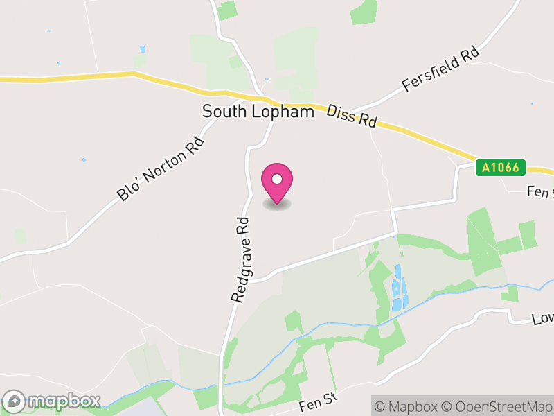 Map of South Lopham, Breckland