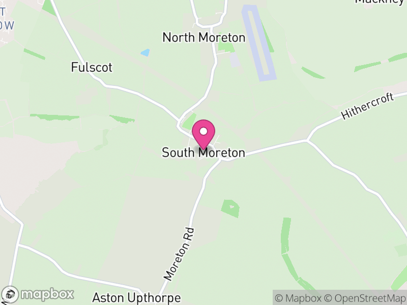 Map of South Moreton, South Oxfordshire