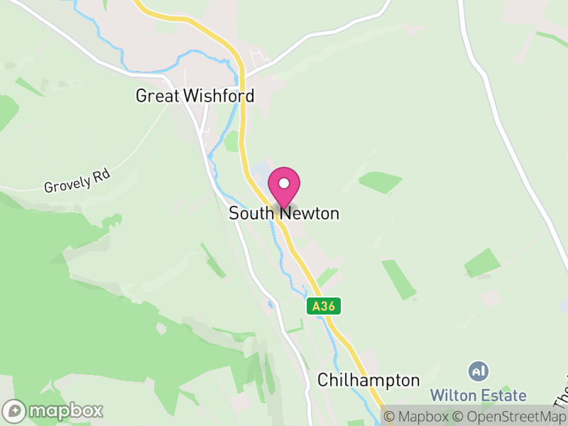 Map of South Newton, Wiltshire