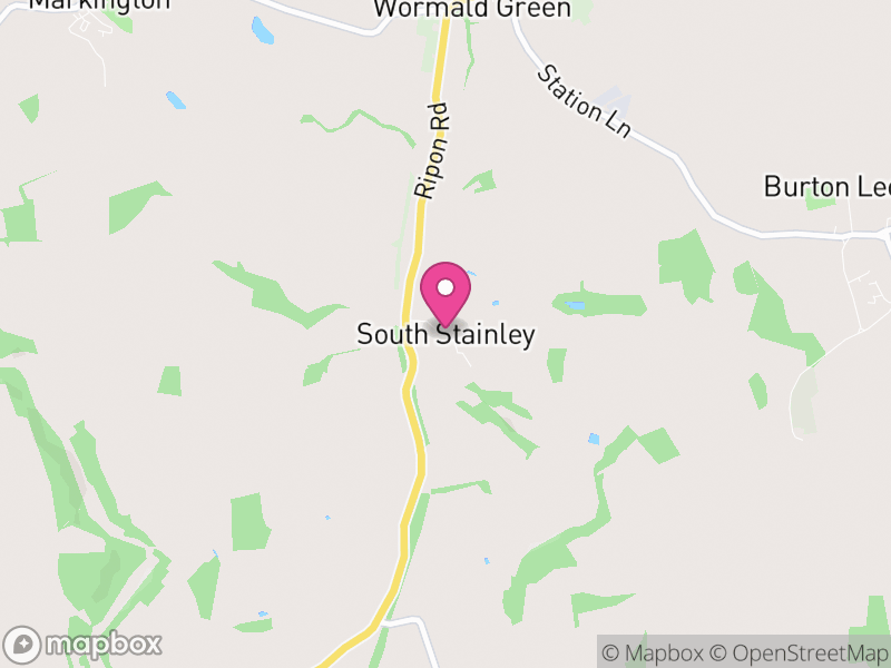 Map of South Stainley with Cayton, North Yorkshire