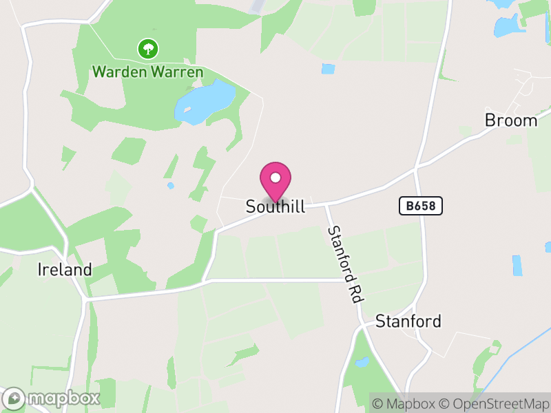 Map of Southill, Central Bedfordshire