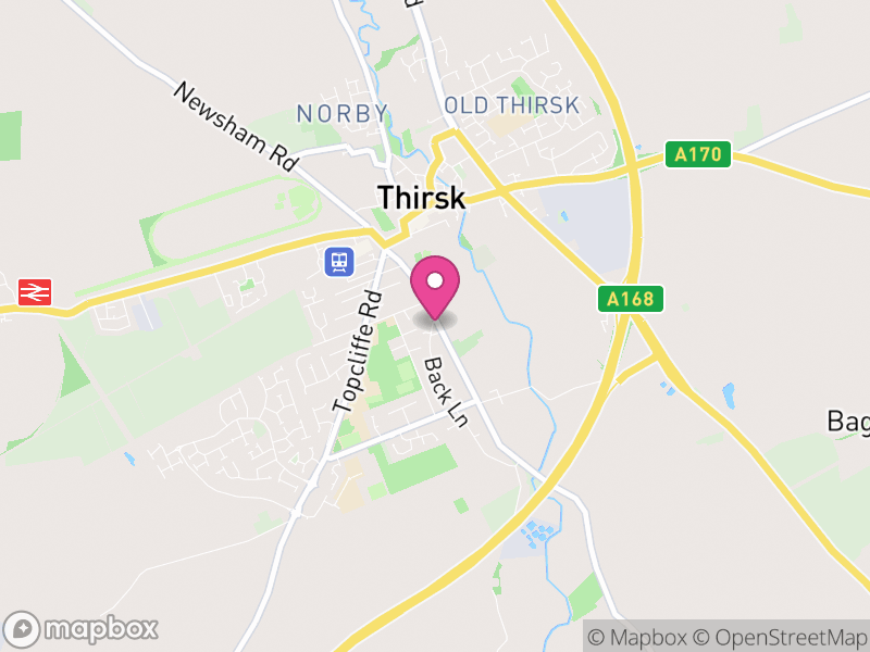 Map of Sowerby, North Yorkshire