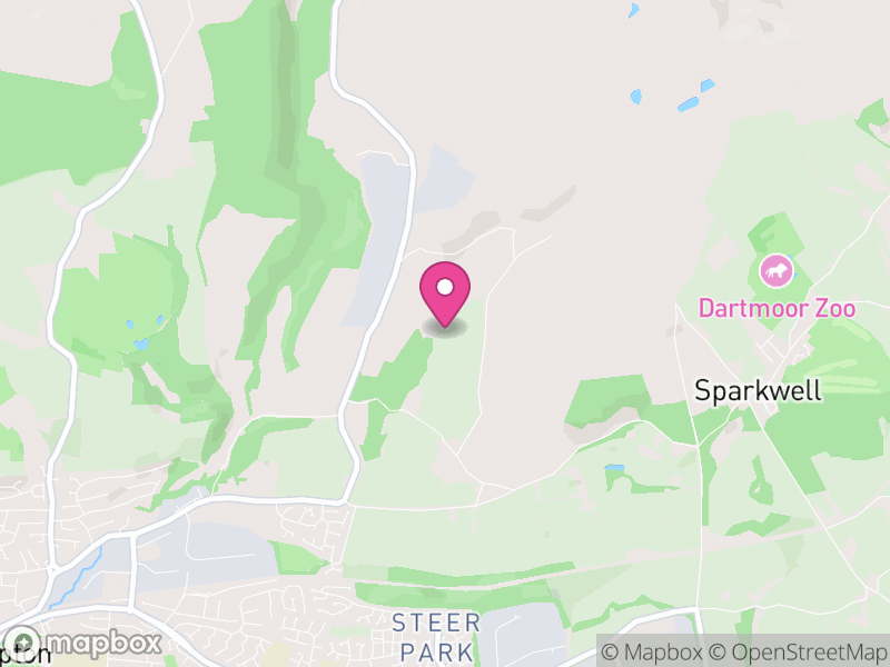 Map of Sparkwell, South Hams