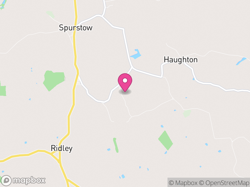 Map of Spurstow, Cheshire East