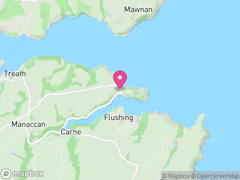 Map of St. Anthony-in-Meneage, Cornwall