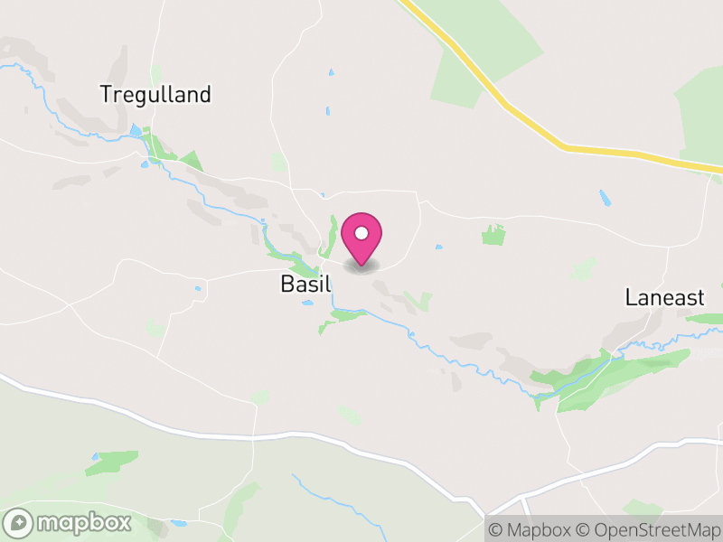 Map of St. Clether, Cornwall