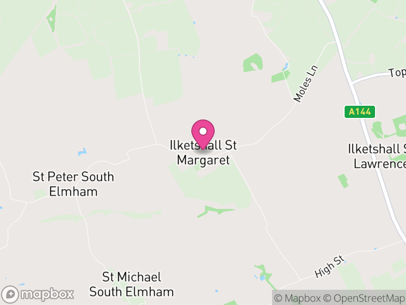 Map of St Margaret, Ilketshall
