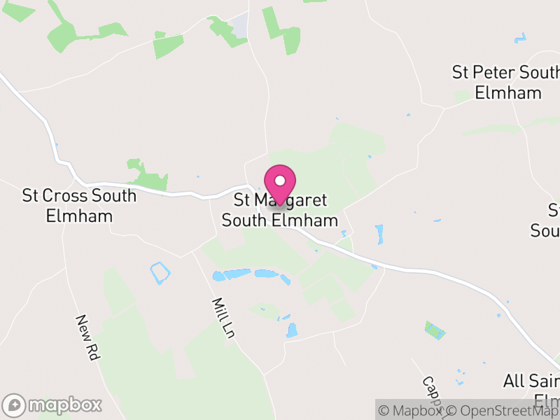 Map of St Margaret, South Elmham
