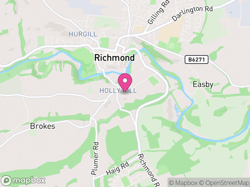 Map of St. Martin's, North Yorkshire