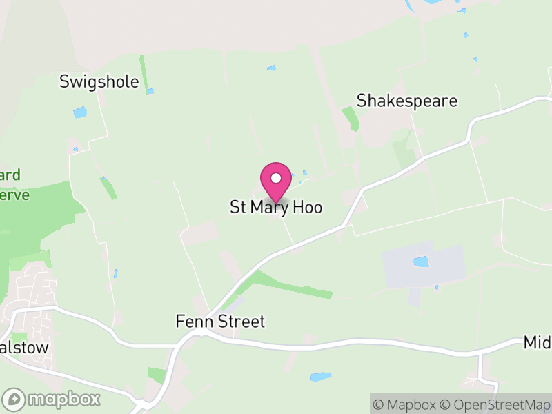 Map of St. Mary Hoo, Medway