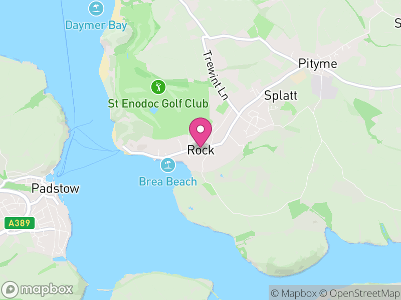 Map of St. Minver Lowlands, Cornwall