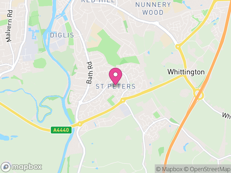 Map of St. Peter the Great County, Worcester