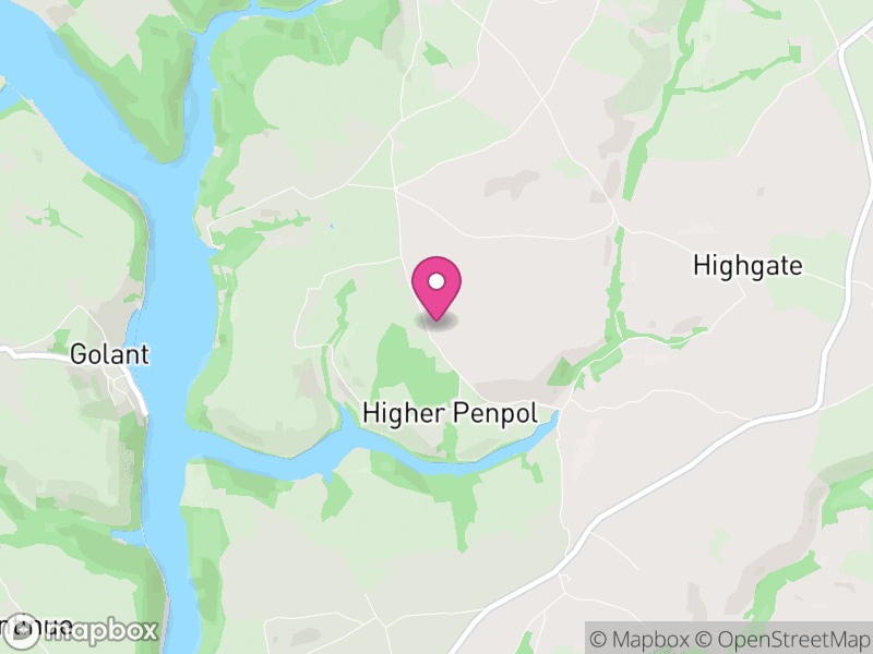 Map of St. Veep, Cornwall