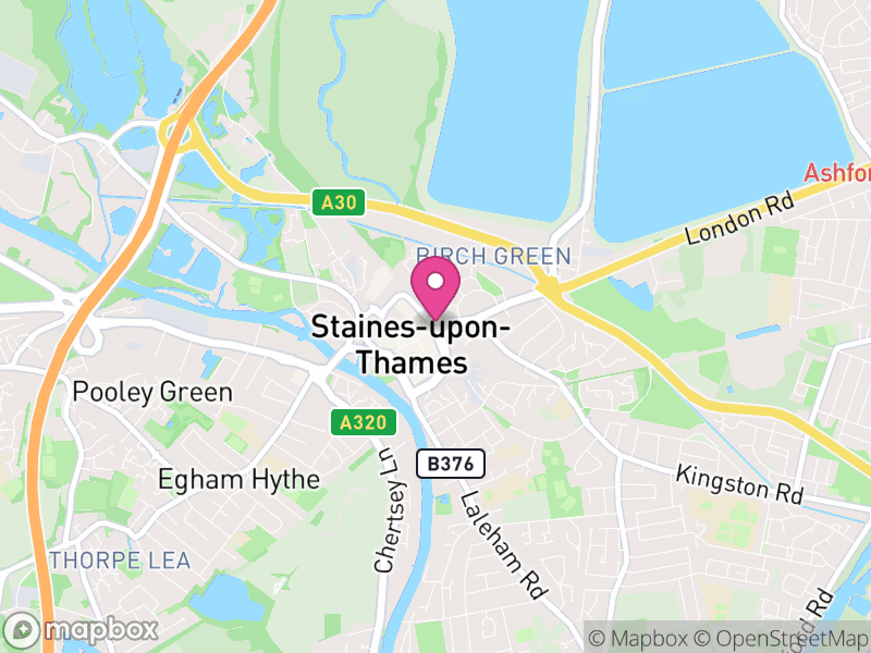 Map of Staines