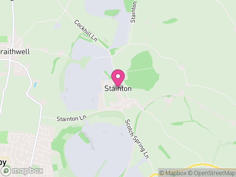 Map of Stainton, Doncaster