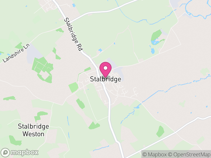 Map of Stalbridge, Dorset