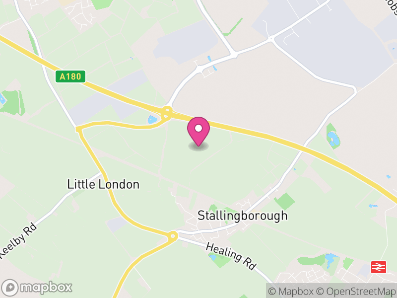 Map of Stallingborough, North East Lincolnshire