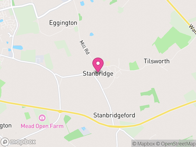 Map of Stanbridge, Central Bedfordshire
