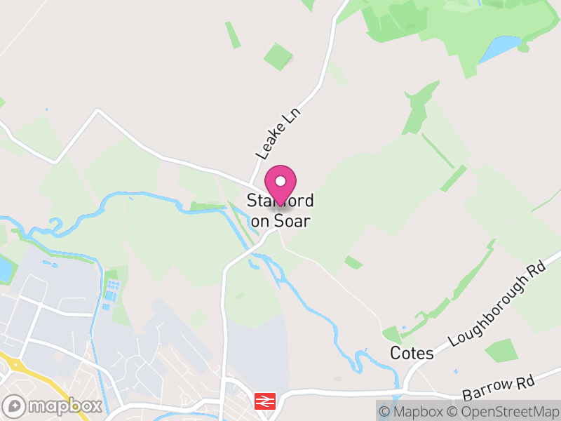 Map of Stanford on Soar, Rushcliffe