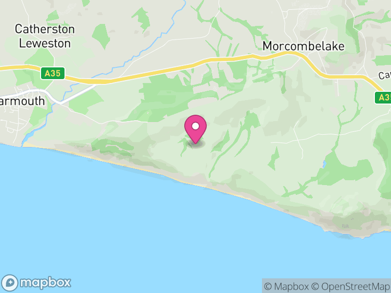 Map of Stanton St. Gabriel, Dorset