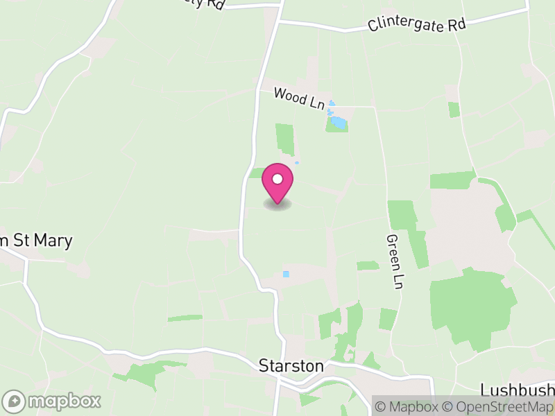 Map of Starston, South Norfolk