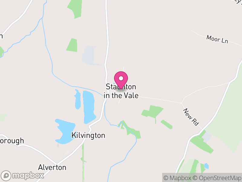 Map of Staunton, Newark and Sherwood