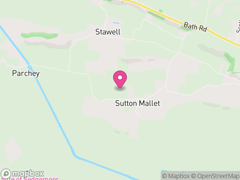 Map of Stawell, Somerset
