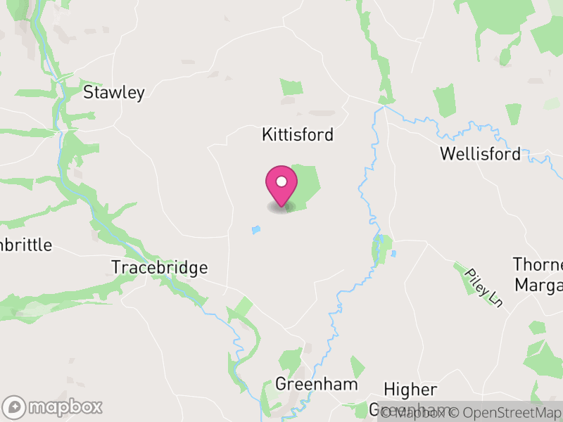 Map of Stawley, Somerset