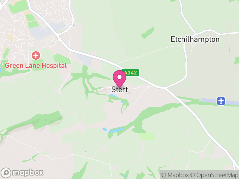 Map of Stert, Wiltshire