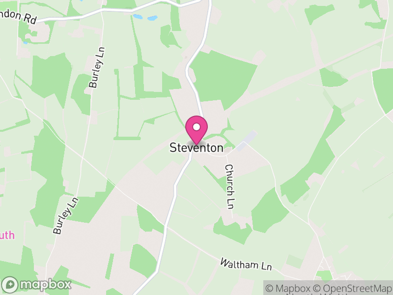 Map of Steventon, Basingstoke and Deane