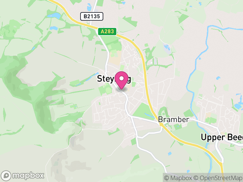 Map of Steyning, Horsham