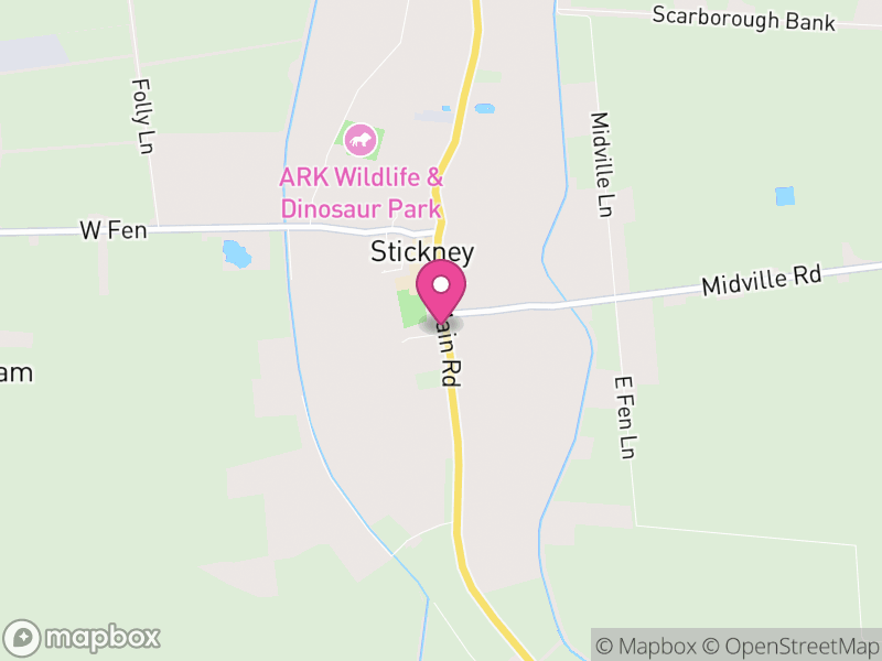 Map of Stickney, East Lindsey