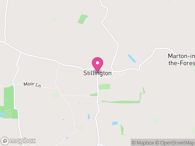 Map of Stillington, North Yorkshire