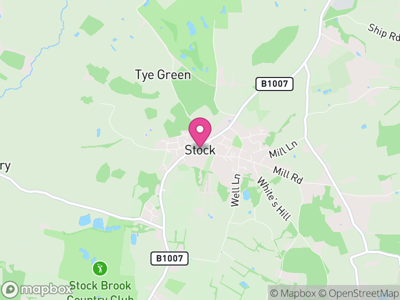 Map of Stock, Chelmsford