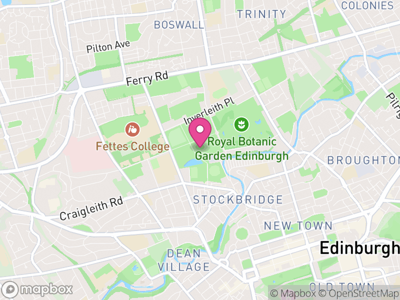 Map of Stockbridge/Inverleith, Edinburgh